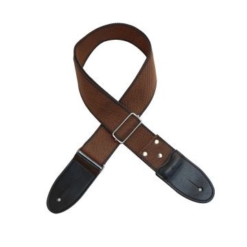 Soundsation PCL-BW tracolla per chitarra in cotone marrone