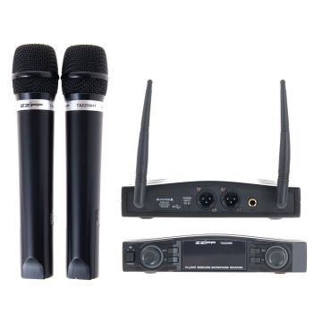 Radiomicrofono doppio palmare ZZiPP TXZZ580 Radiomicrofono doppio palmare ZZiPP TXZZ580