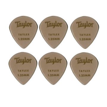 Blister plettri Taylor 1.25mm 6pz smoke grey