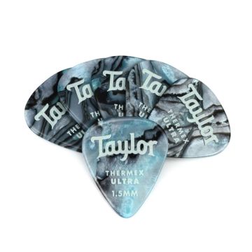 Blister plettri Taylor 80740 Premium 351 6pz abalone 1.5mm