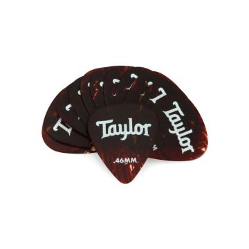 Blister plettri Taylor 80774 Premium 351 12pz tortoise shell .46mm