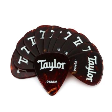Blister plettri Taylor 80776 Premium 351 12pz tortoise shell .96mm