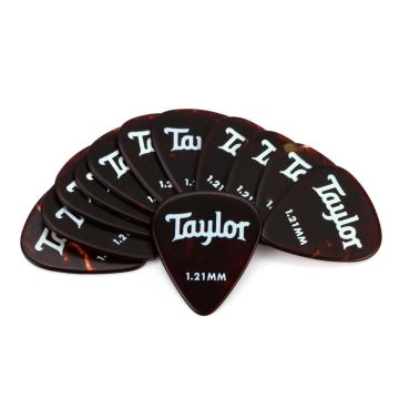 Blister plettri Taylor 80778 Premium 351 12pz tortoise shell 1.21mm