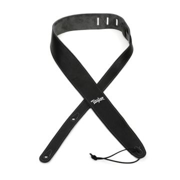 Tracolla chitarra Taylor TL251-06 nera scamosciata 6cm