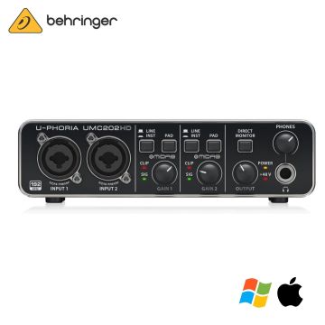 Scheda audio BehringerU-Phoria UMC202HD