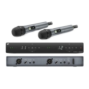 Radiomicrofono doppio palmare Sennheiser XSW 1 825 DUAL