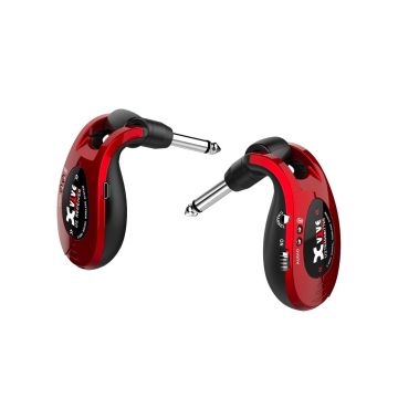 Sistema wireless chitarra basso XVIVE U2 metal red Sistema wireless chitarra basso XVIVE U2 metal red