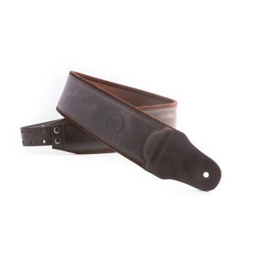 Tracolla Yamaha Smooth brown marrone pelle 8cm