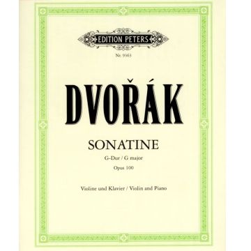 Dvorak Sonatina Op.100 per Violino e Piano