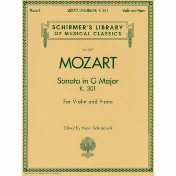 Mozart Sonata in G Major Op. 301 per Violino e Piano