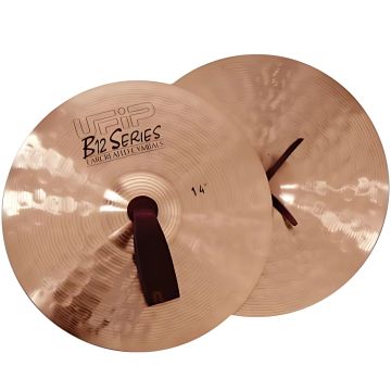 Ufip 14" B12 Bronze Coppia Piatti con manali