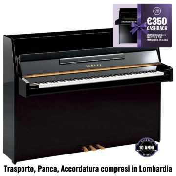 Yamaha B1 Pianoforte Verticale nero lucido