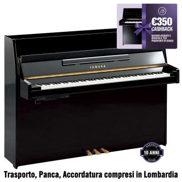 Yamaha B1 SC3 Pianoforte verticale silent  nero lucido