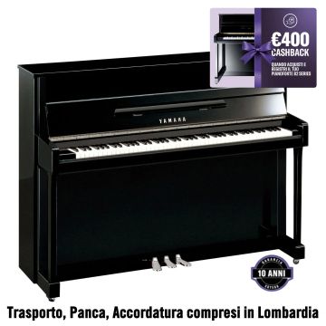 Yamaha B2 Pianoforte Verticale nero lucido