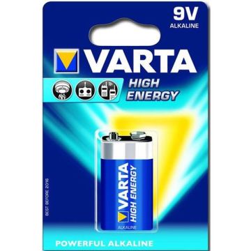 Batteria 9v Varta Energy alcalina blister