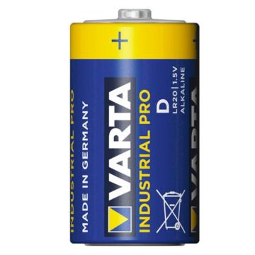 Batteria Torcia Varta Industrial LR20 D cadauna