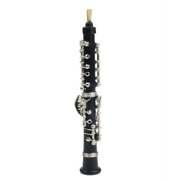 Miniatura Pin Oboe 7,5cm nero Agifty