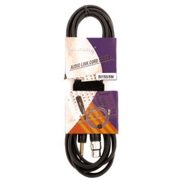 Cavo jack mono/XLRM 5 mt Soundking BI1505M
