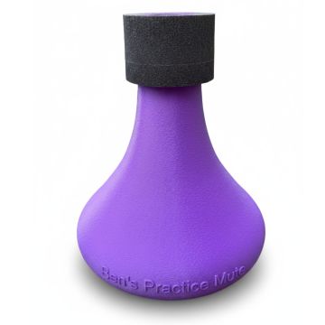 Ben's Practice Mute BPM-TNTRB purple Sordina Trombone Tenore 