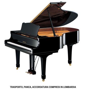 CODA YAMAHA C3 PIANOFORTE RICONDIZIONATO NERO LUCIDO M.3520046