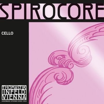 Corde Violoncello 4/4 Thomastik Spirocore Set Medium Corde Violoncello 4/4 Thomastik Spirocore Set Medium