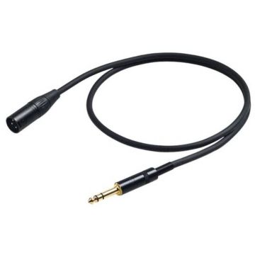 Cavo jack stereo/XLRF 2 mt Proel Challenge con connettore Proel