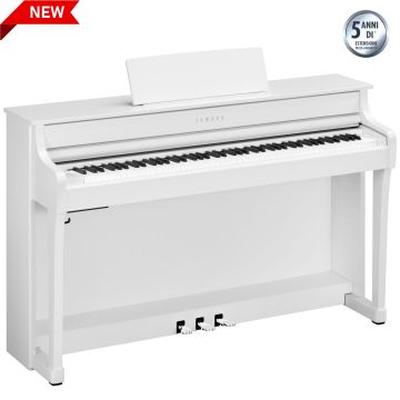 Yamaha CLP835WH Bianco Opaco