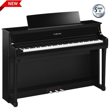 Yamaha CLP875-PE con mobile nero lucido AG