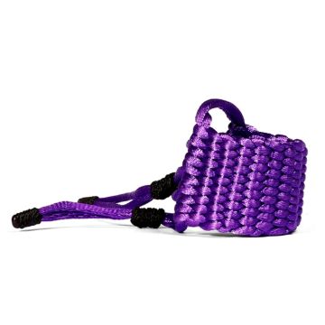 Legatura Sax Alto Bambù AA11 corda sintetica purple