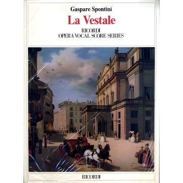 G.Spontini la vestale vocal score voice and piano 