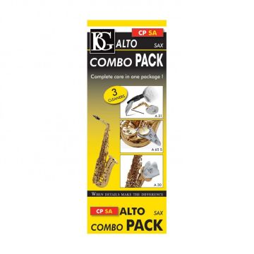 Set panni pulizia sax alto BG COMBO PACK 