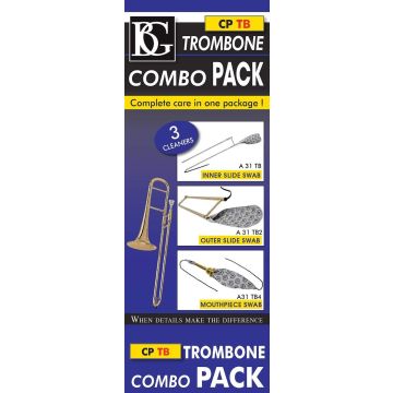 Set panni pulizia trombone BG COMBO PACK 