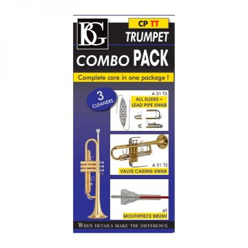 Set panni pulizia tromba BG COMBO PACK