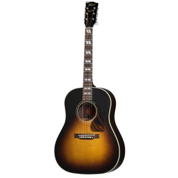Gibson 1942 Banner Southern Jumbo Vintage Sunburst con custodia