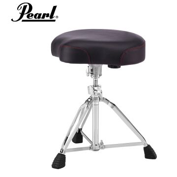 Sgabello Batteria Pearl D-3500 Sella Vite Nero vinile Sgabello Batteria Pearl D-3500 Sella Vite Nero vinile