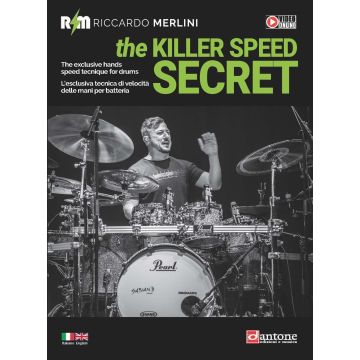 R.Merlini the Killer Speed Secret l'esclusiva tecnica di velocità delle mani per batteria 