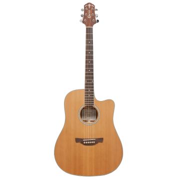 Crafter DE-7 cutaway natural