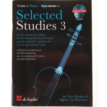Dezaire Selected studies vol.3 per violi no con cd
