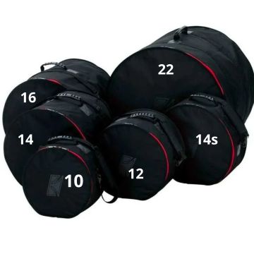 Set Borse Batteria 22/10/12/14/16/14s Tama DSS62S