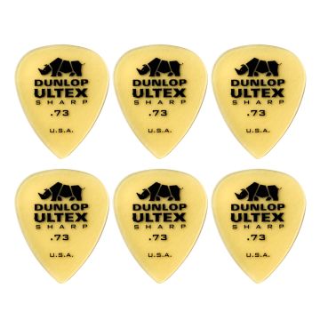 Dunlop 433P.73 Ultex Sharp .73mm 6 pack