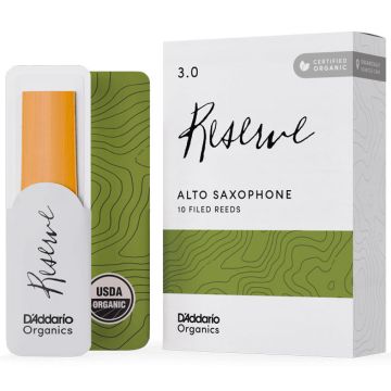 D'Addario Reserve Organics Alto Sax filed n.3 10pz  
