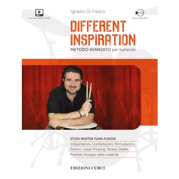 Di Fresco Different Inspiration metodo avanzato per batteristi