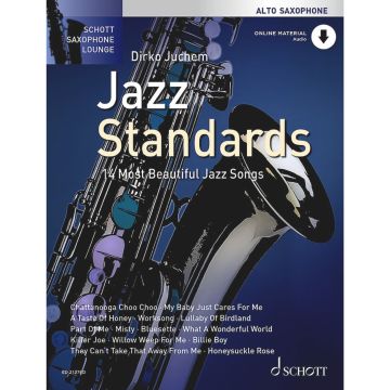 Juchem Jazz Standards 14 jazz songs Sax Alto con Cd 