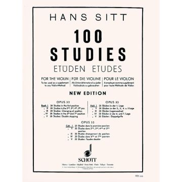 Sitt 100 Studi Op.32 v. 1 