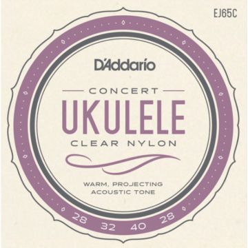 D'Addario EJ65C Corde Ukulele concerto 