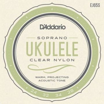 D'Addario EJ65S Corde Ukulele soprano