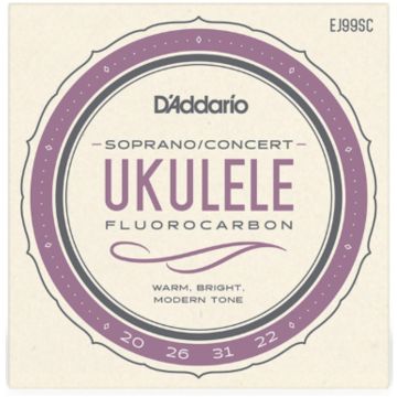 D'Addario EJ99SC Corde Ukulele concerto/soprano 