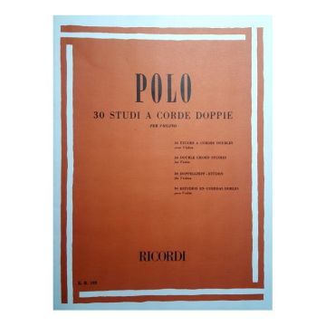 Polo 30 studi a corde doppie per Violino