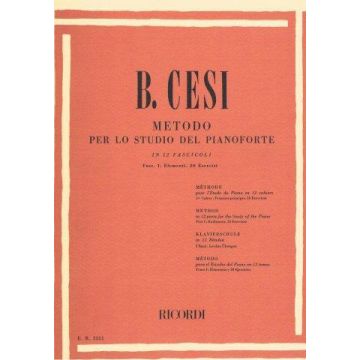 B.Cesi Metodo per lo Studio del Piano 1
