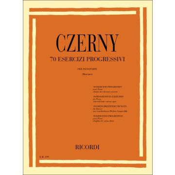 Czerny 70 esercizi progressivi per pianoforte 